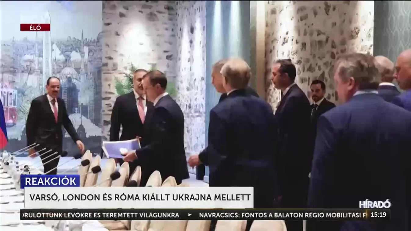 VARSÓ, LONDON ÉS RÓMA KIÁLLT UKRAJNA MELLETT