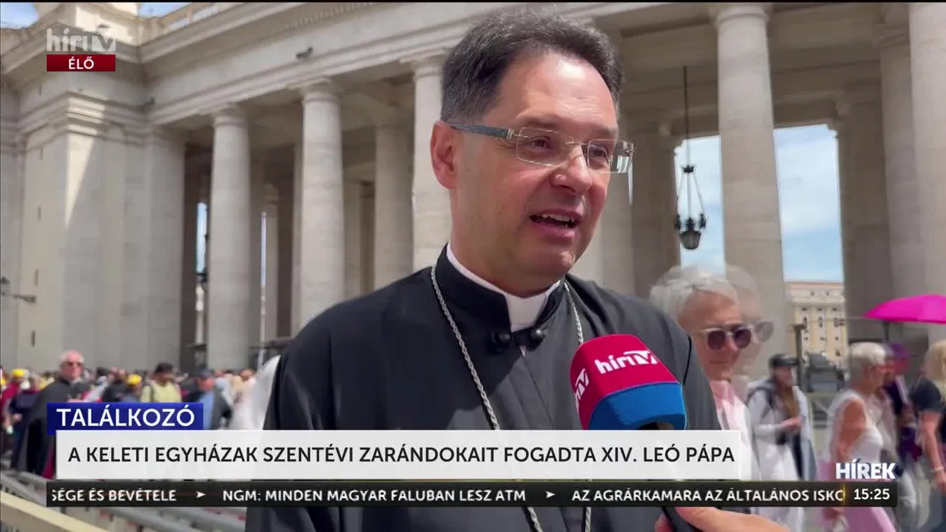 A keleti egyházak szentévi zarándokait fogadta XIV. Leó pápa + videó