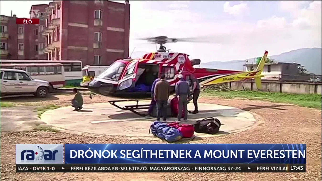 Radar - DRÓNOK SEGÍTHETNEK A MOUNT EVERESTEN