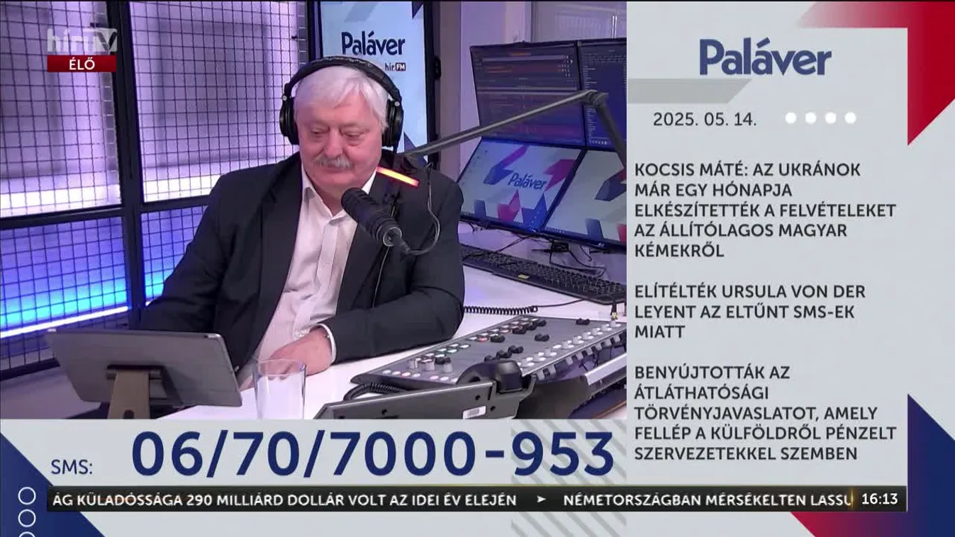 Paláver - Elítélték Ursula von der Leyent az eltűnt sms-ek miatt + videó