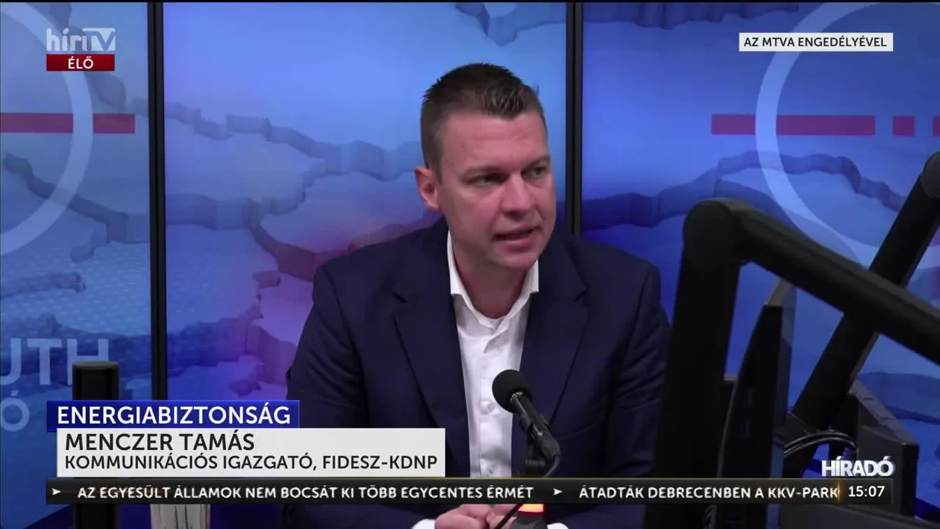 Menczer Tamás: A brüsszeli vezetés eltörölné, a magyar kormány pedig megvédené a rezsicsökkentést + videó