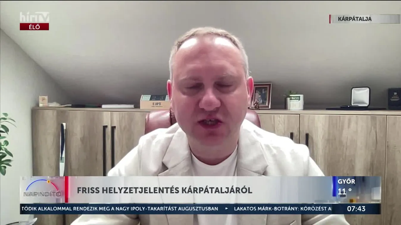 Friss helyzetjelentés Kárpátaljáról