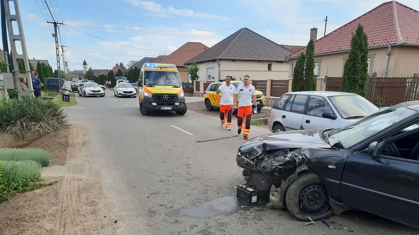 Hét sérültje van egy apagyi karambolnak