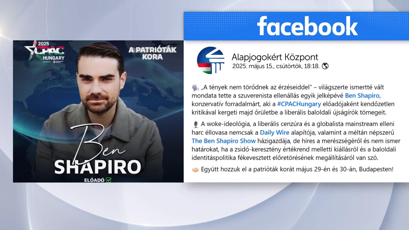 Az Alapjogokért Központ bejelentette a CPAC Hungary első előadóját
