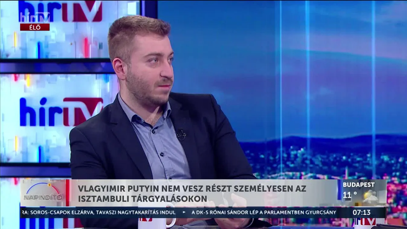 Putyin nem vesz részt személyesen az isztambuli tárgyalásokon