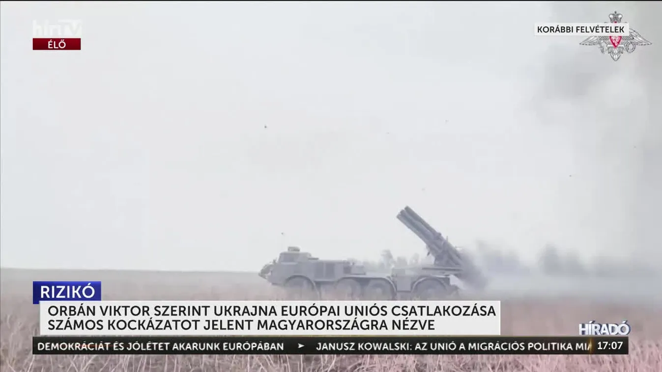 ORBÁN VIKTOR SZERINT UKRAJNA EURÓPAI UNIÓS CSATLAKOZÁSA SZÁMOS KOCKÁZATOT JELENT MAGYARORSZÁGRA NÉZVE