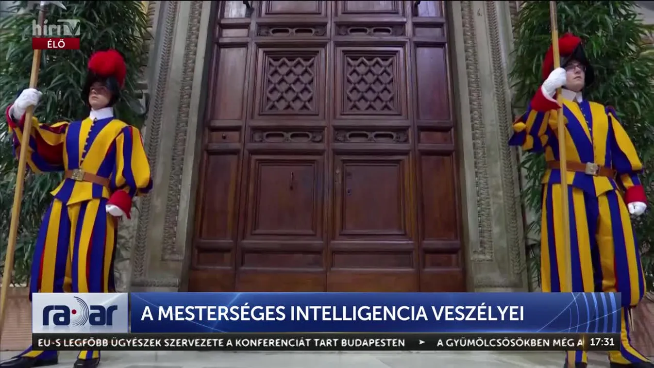 Radar - A mesterséges intelligencia a Vatikánt sem kíméli