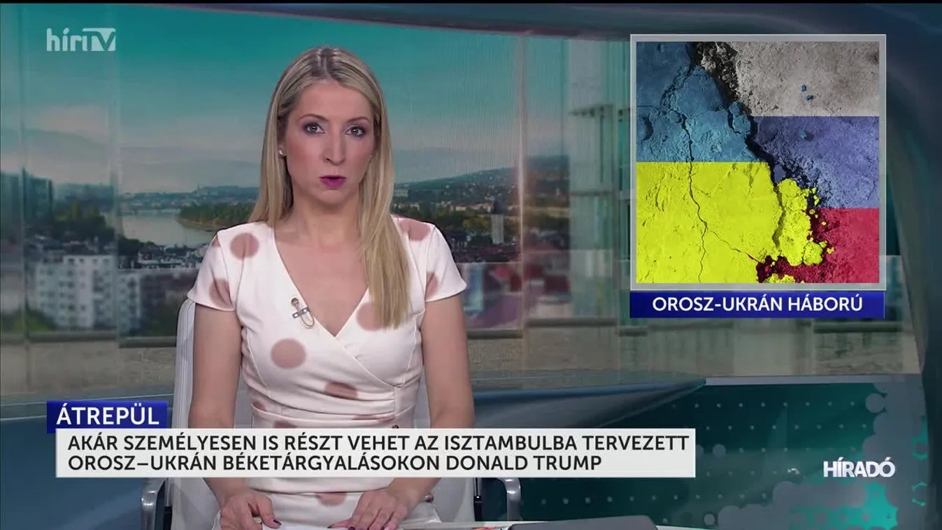 AKÁR SZEMÉLYESEN IS RÉSZT VEHET AZ ISZTAMBULBA TERVEZETT OROSZ–UKRÁN BÉKETÁRGYALÁSOKON DONALD TRUMP
