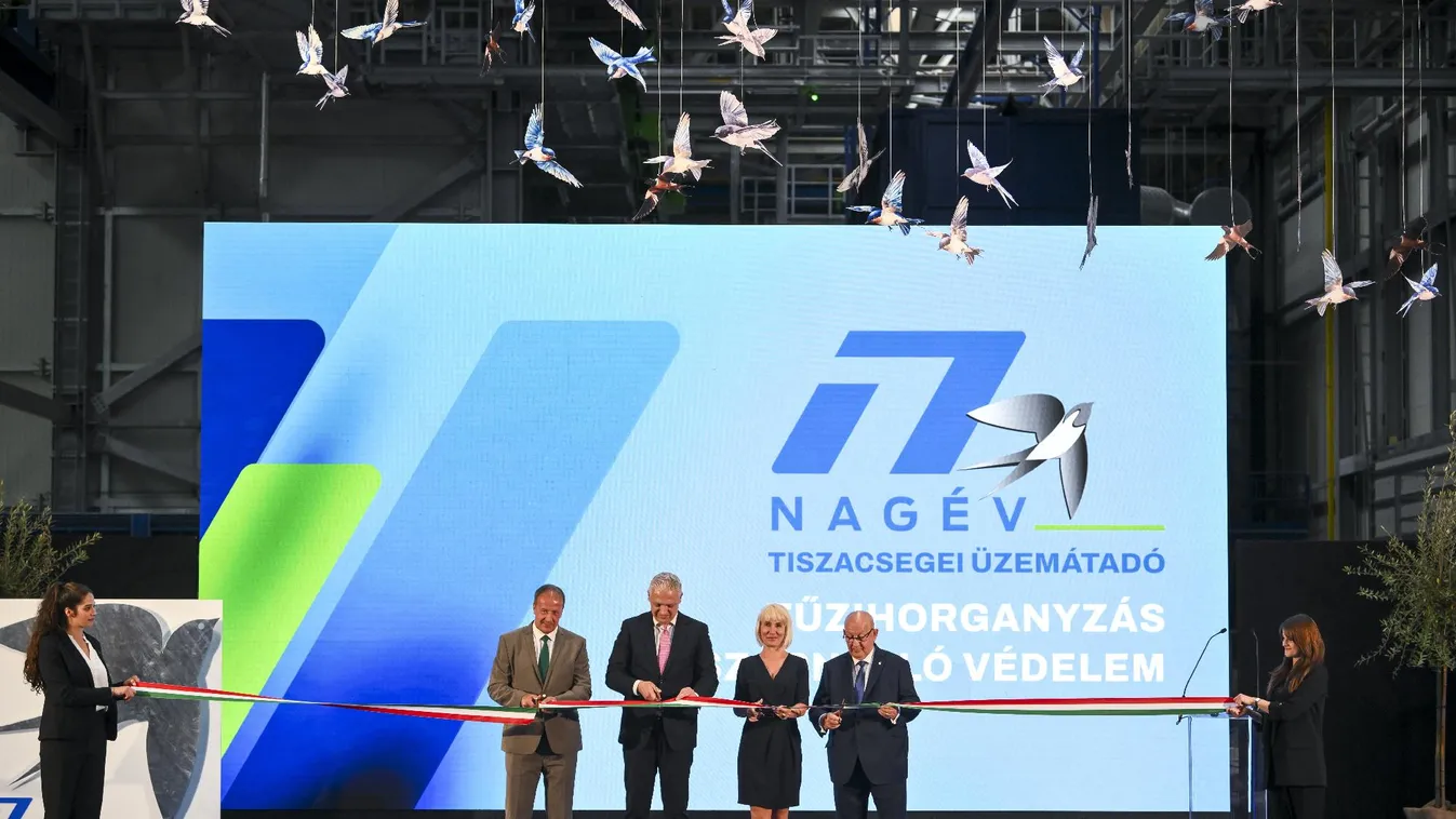 Nagyvállalati Beruházási Támogatási (NBT) program : Átadták a Nagév tűzihorganyzó üzemét Tiszacsegén