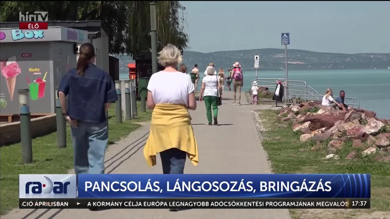 Radar – A magyar tenger partja a szezonban újra megtelik élettel