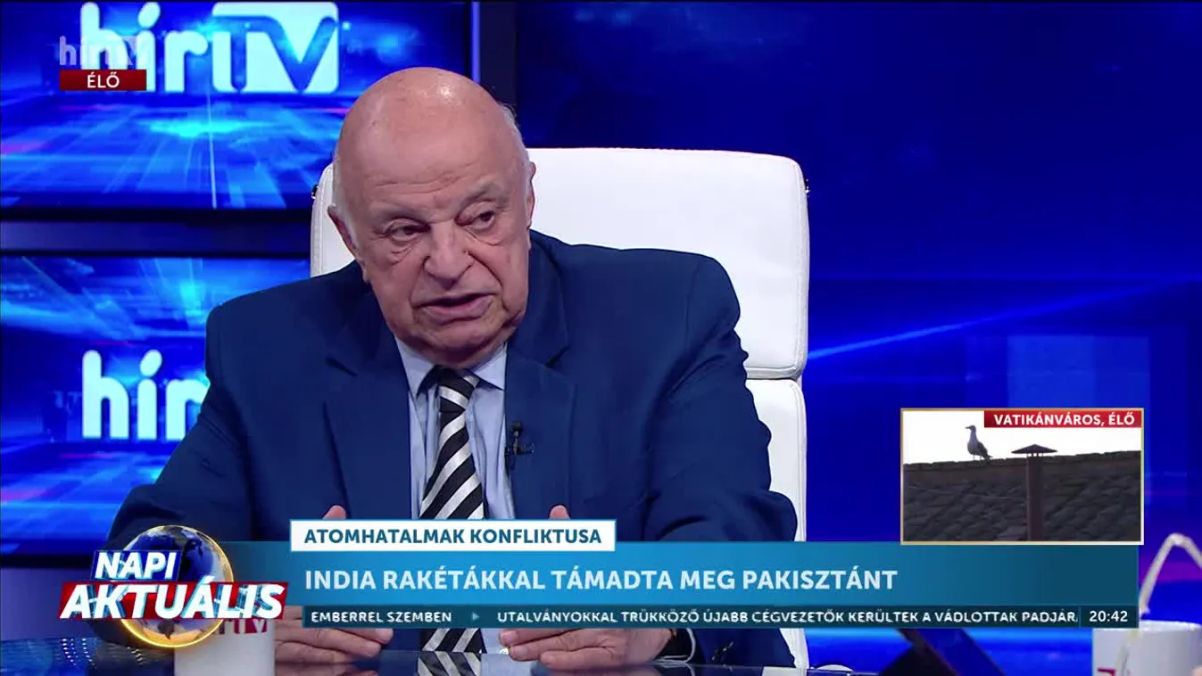 Napi aktuális - Nógrádi György - India rakétákkal támadta meg Pakisztánt