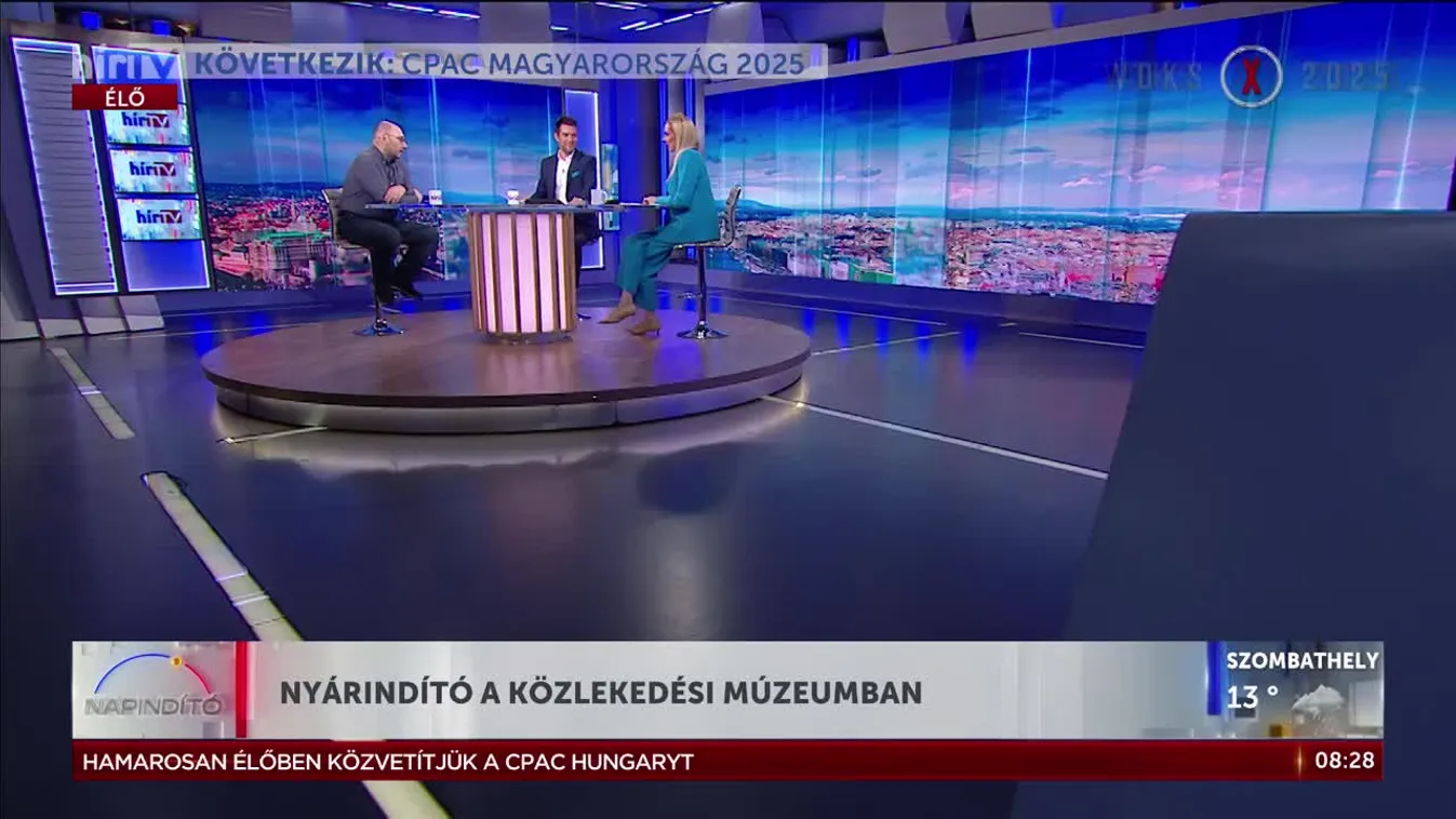 NYÁRINDÍTÓ A KÖZLEKEDÉSI MÚZEUMBAN