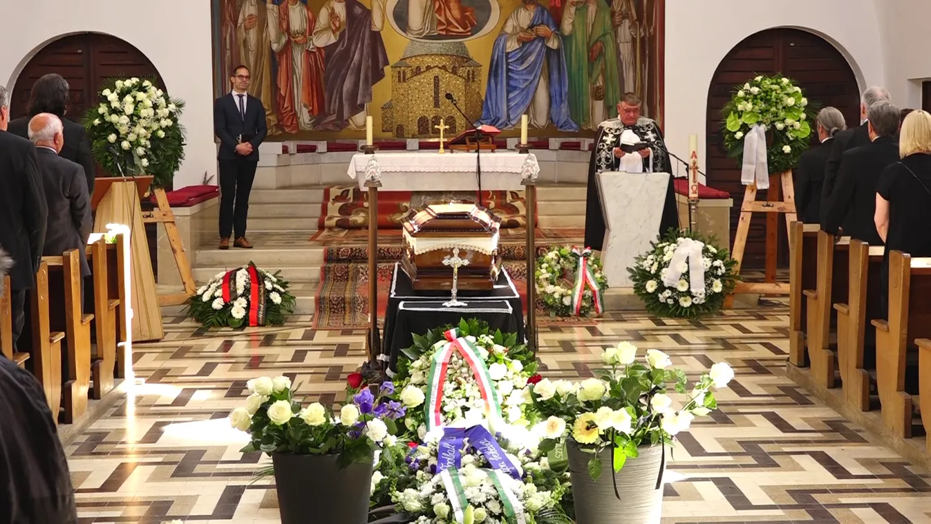 Végső búcsú Garami Józseftől + videó