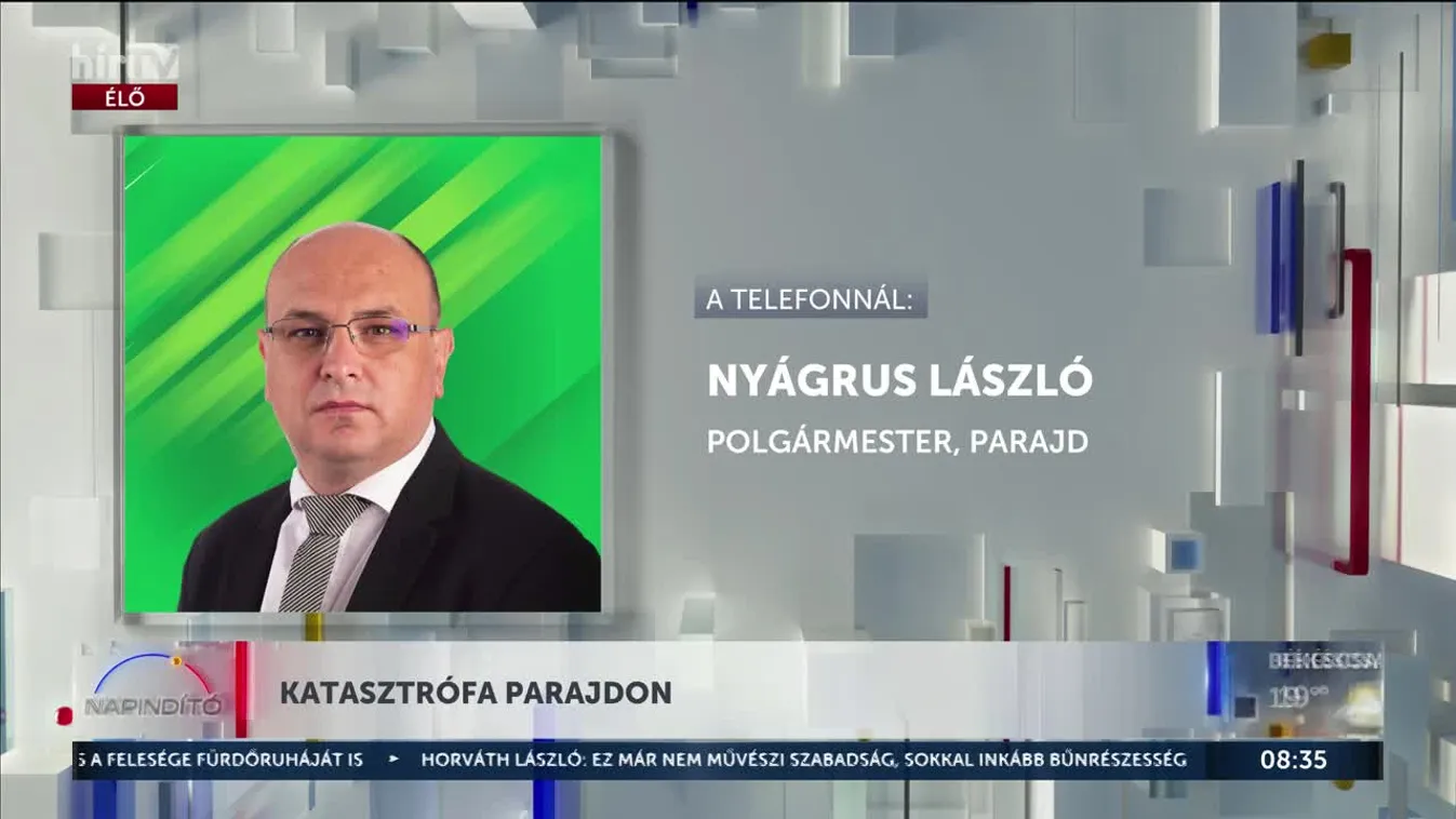 Katasztrófa Parajdon