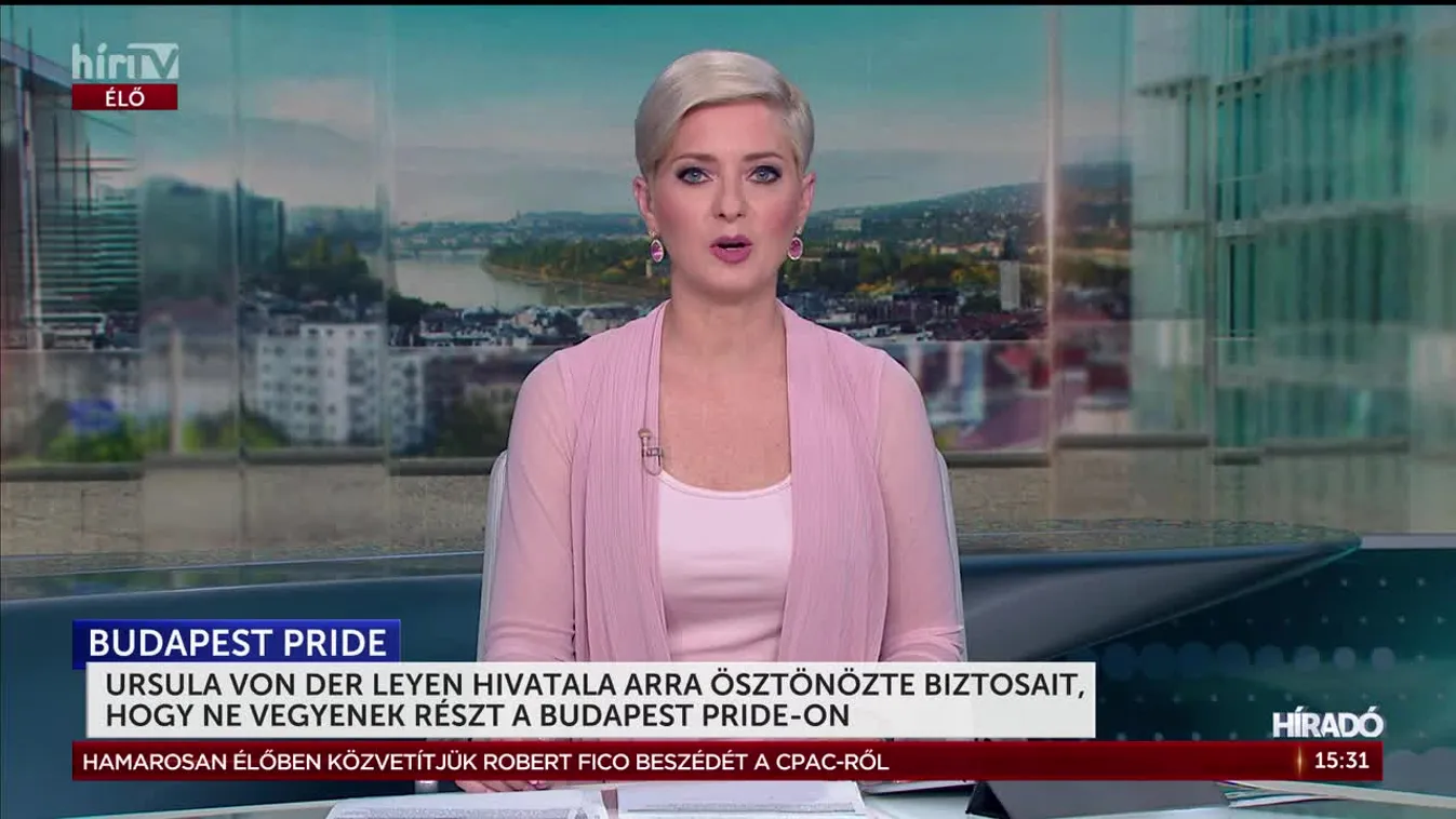 URSULA VON DER LEYEN HIVATALA ARRA ÖSZTÖNÖZTE BIZTOSAIT, HOGY NE VEGYENEK RÉSZT A BUDAPEST PRIDE-ON