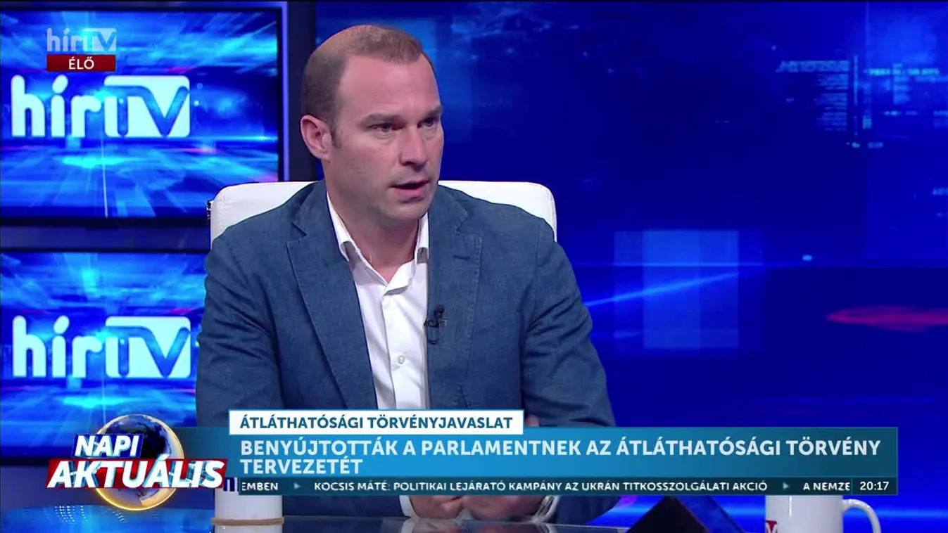 Napi aktuális - Hollik István - 2022-ben több millió dollárral támogatták külföldről a baloldali összefogást