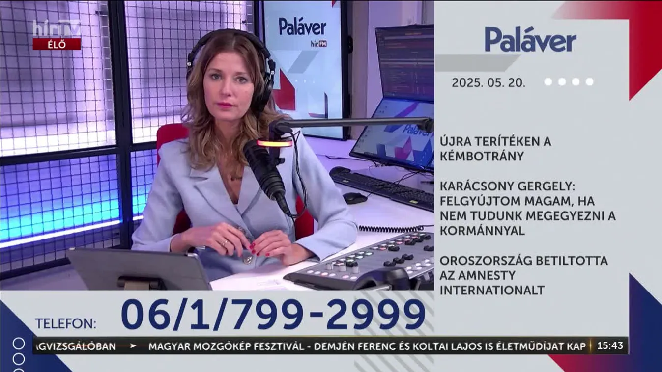 Paláver - Újra terítéken a kémbotrány