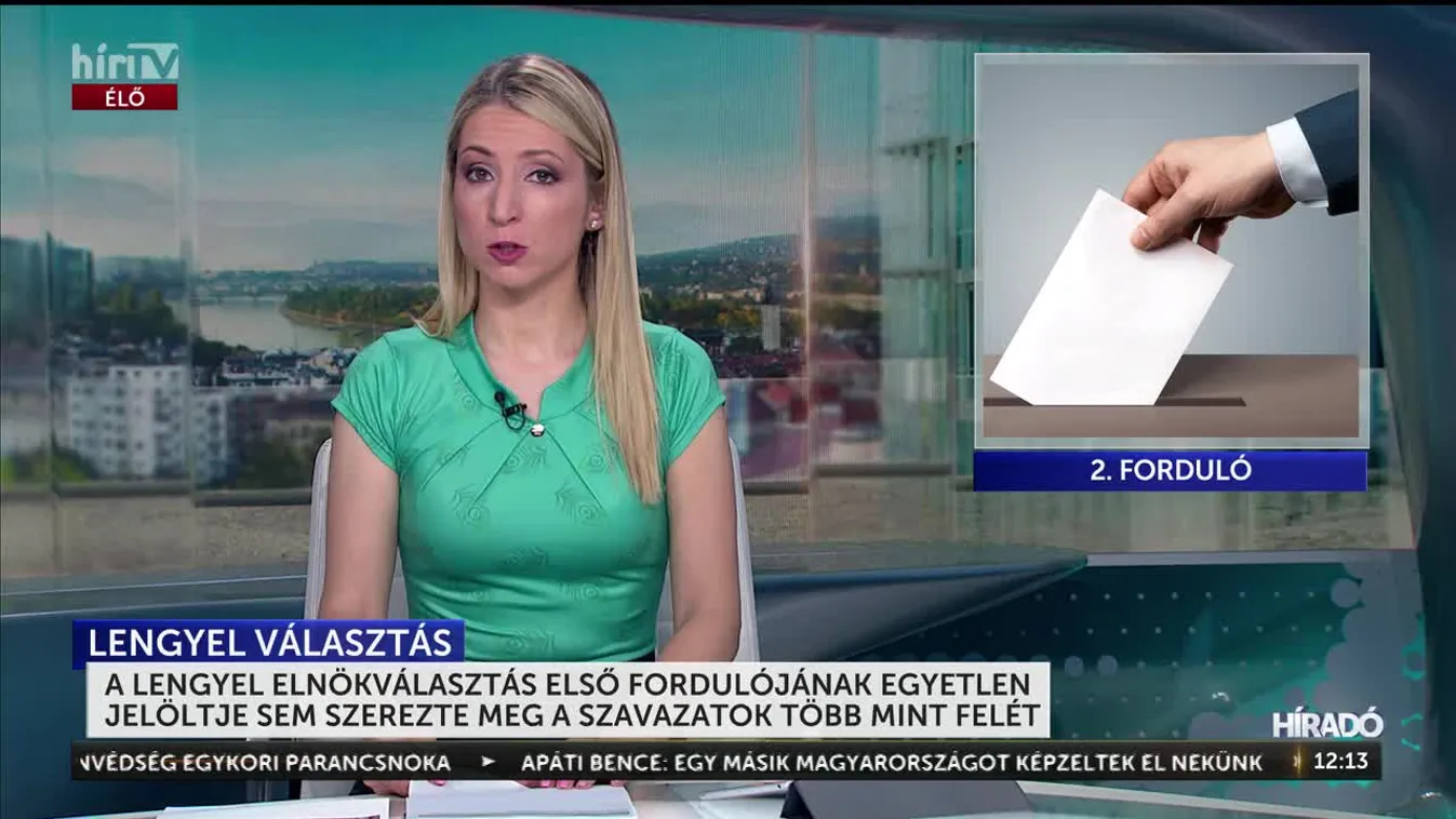 A LENGYEL ELNÖKVÁLASZTÁS ELSŐ FORDULÓJÁNAK EGYETLEN JELÖLTJE SEM SZEREZTE MEG A SZAVAZATOK TÖBB MINT FELÉT