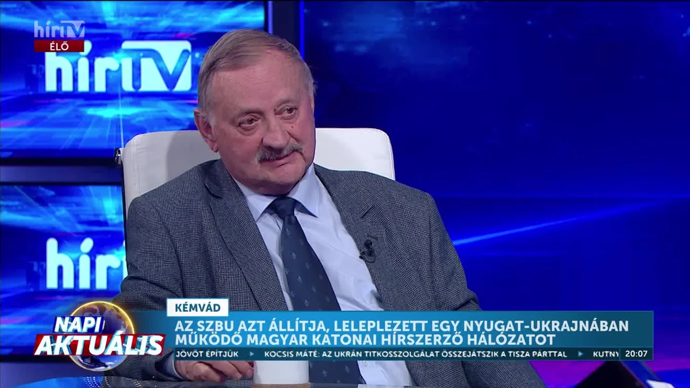 Napi aktuális - Napi aktuális - Az Ukrán Biztonsági Szolgálat szerint két magyart tartóztattak le kémkedésért
