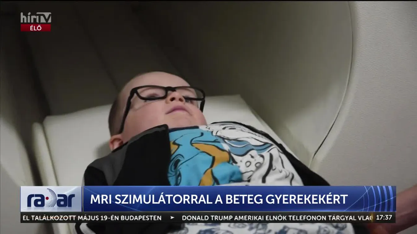 Radar - MRI szimulátor a beteg gyerekekért + videó