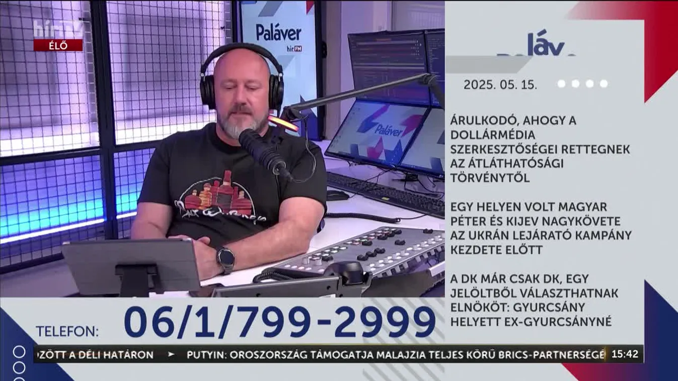 Paláver – Rettegnek a dollármédia szerkesztőségei az átláthatósági törvénytől