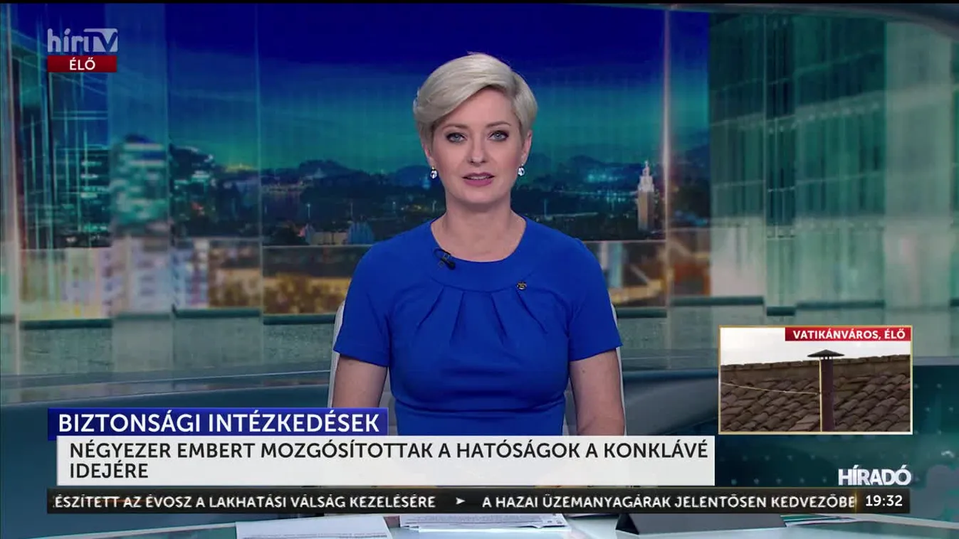 NÉGYEZER EMBERT MOZGÓSÍTOTTAK A HATÓSÁGOK A KONKLÁVÉ IDEJÉRE