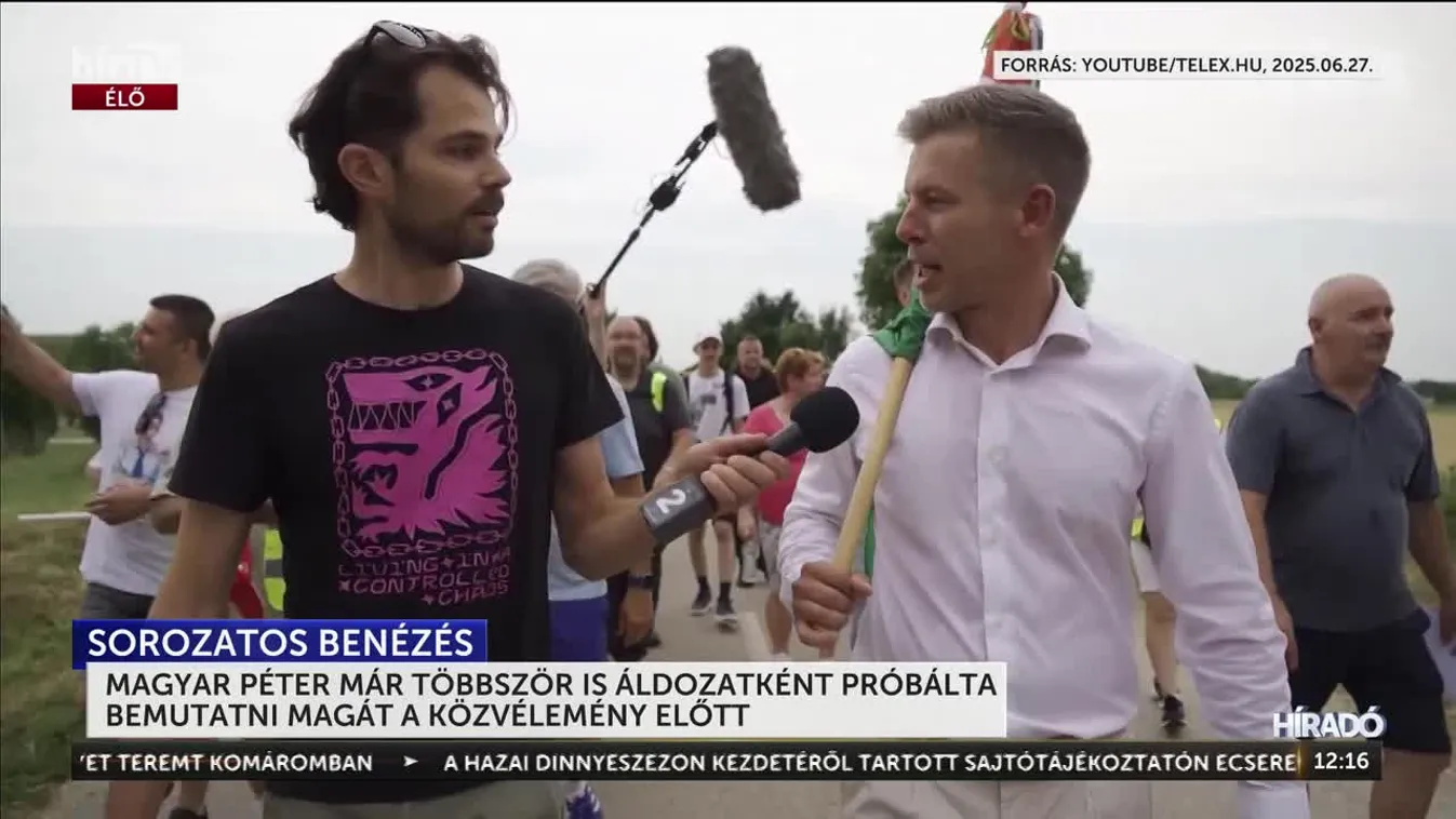 MAGYAR PÉTER MÁR TÖBBSZÖR IS ÁLDOZATKÉNT PRÓBÁLTA BEMUTATNI MAGÁT A KÖZVÉLEMÉNY ELŐTT