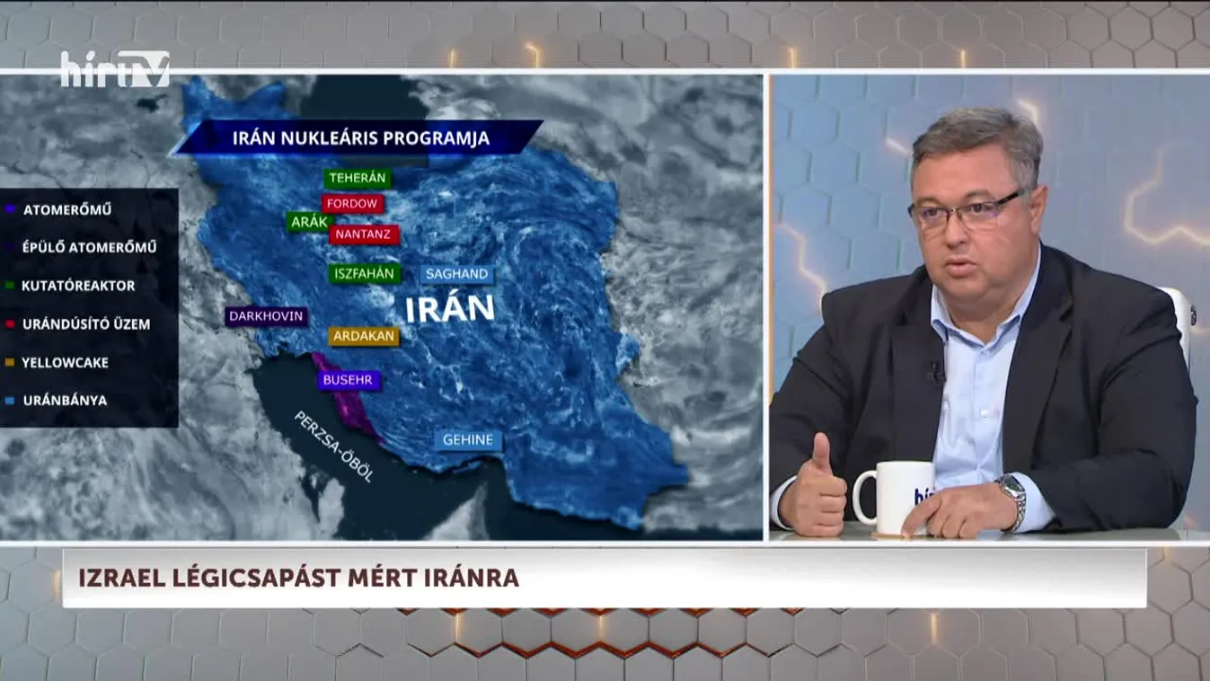 Láncreakció - Izrael légicsapást mért Iránra