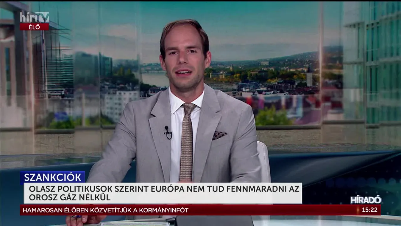 OLASZ POLITIKUSOK SZERINT EURÓPA NEM TUD FENNMARADNI AZ OROSZ GÁZ NÉLKÜL