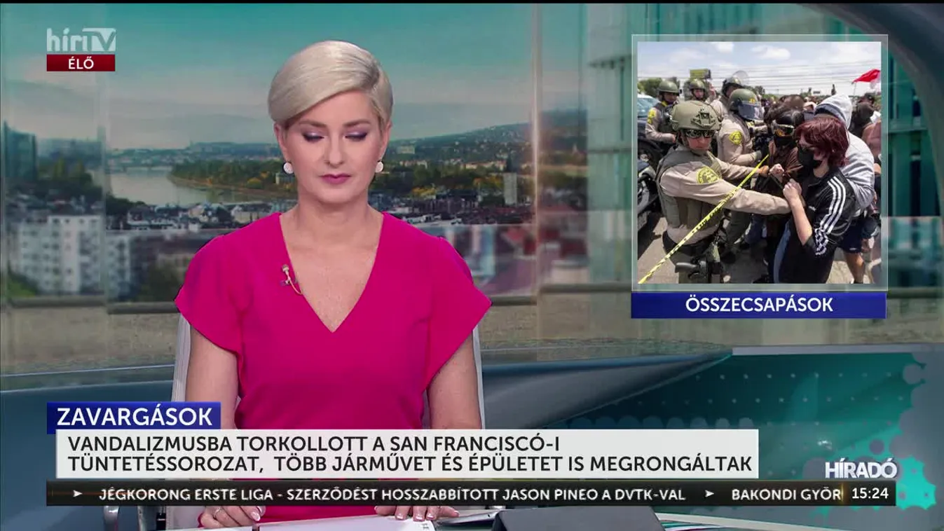 VANDALIZMUSBA TORKOLLOTT A SAN FRANCISCÓ-I TÜNTETÉSSOROZAT, TÖBB JÁRMŰVET ÉS ÉPÜLETET IS MEGRONGÁLTAK