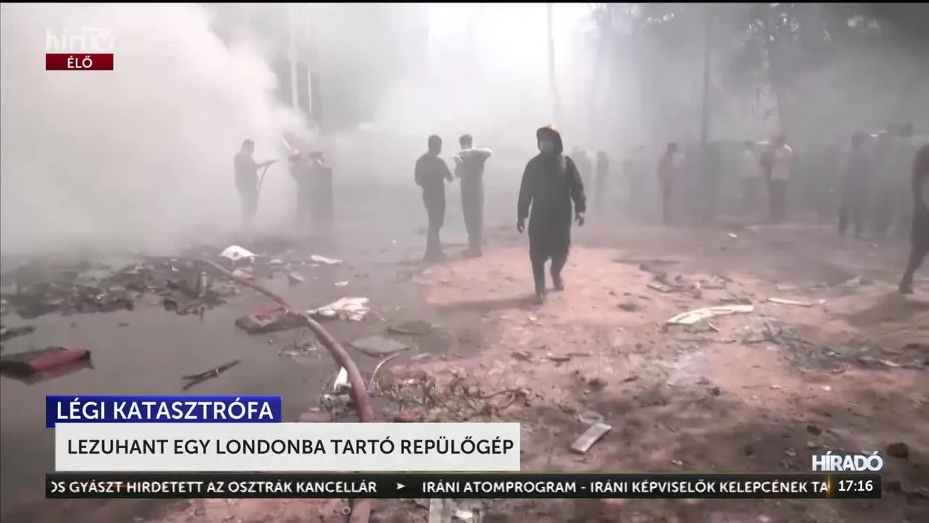 Lezuhant egy Londonba tartó repülőgép + videó