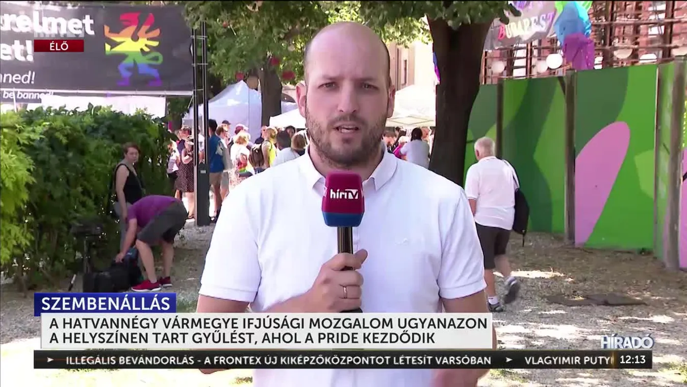 A HATVANNÉGY VÁRMEGYE IFJÚSÁGI MOZGALOM UGYANAZON A HELYSZÍNEN TART GYŰLÉST, AHOL A PRIDE KEZDŐDIK