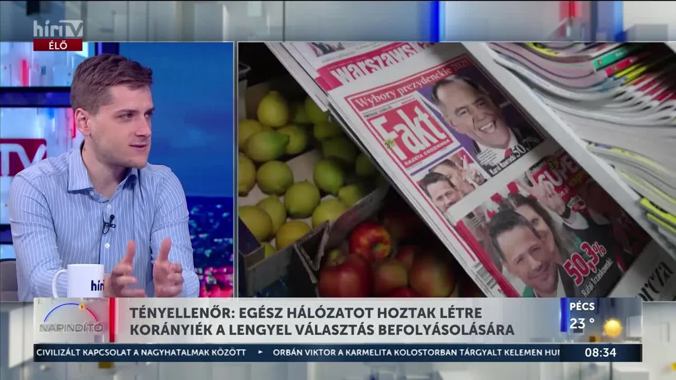 Napindító – Egész hálózatot hoztak létre Korányiék a lengyel választás befolyásolására + videó