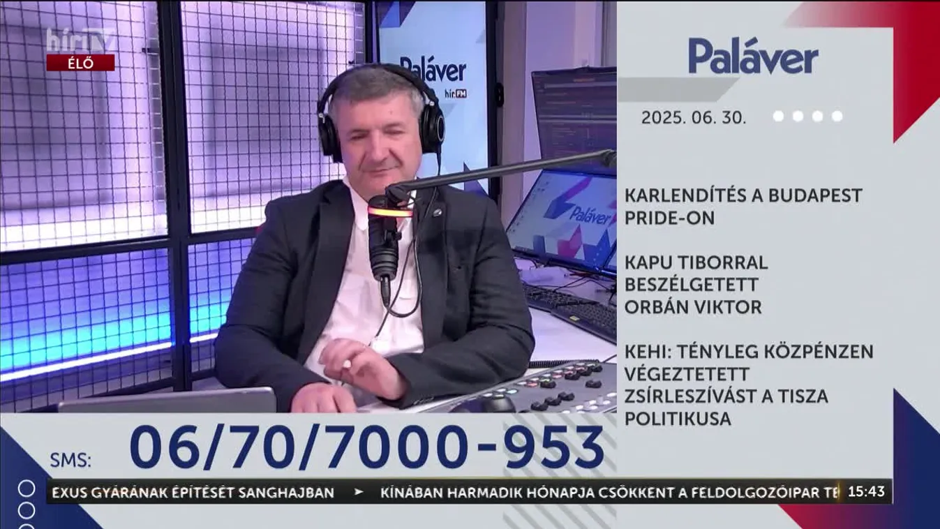 Paláver - Kapu Tiborral beszélgetett Orbán Viktor