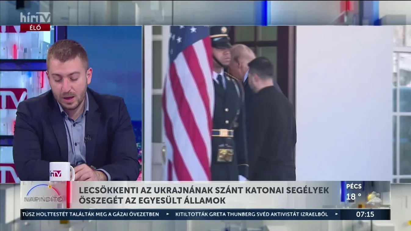 Lecsökkenti az Ukrajnának szánt katonai segélyek összegét az Egyesült Államok