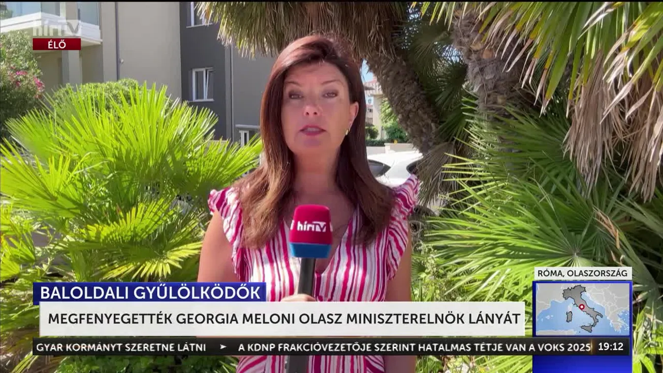 Több olasz jobboldali politikus gyerekét érte fenyegetés + videó