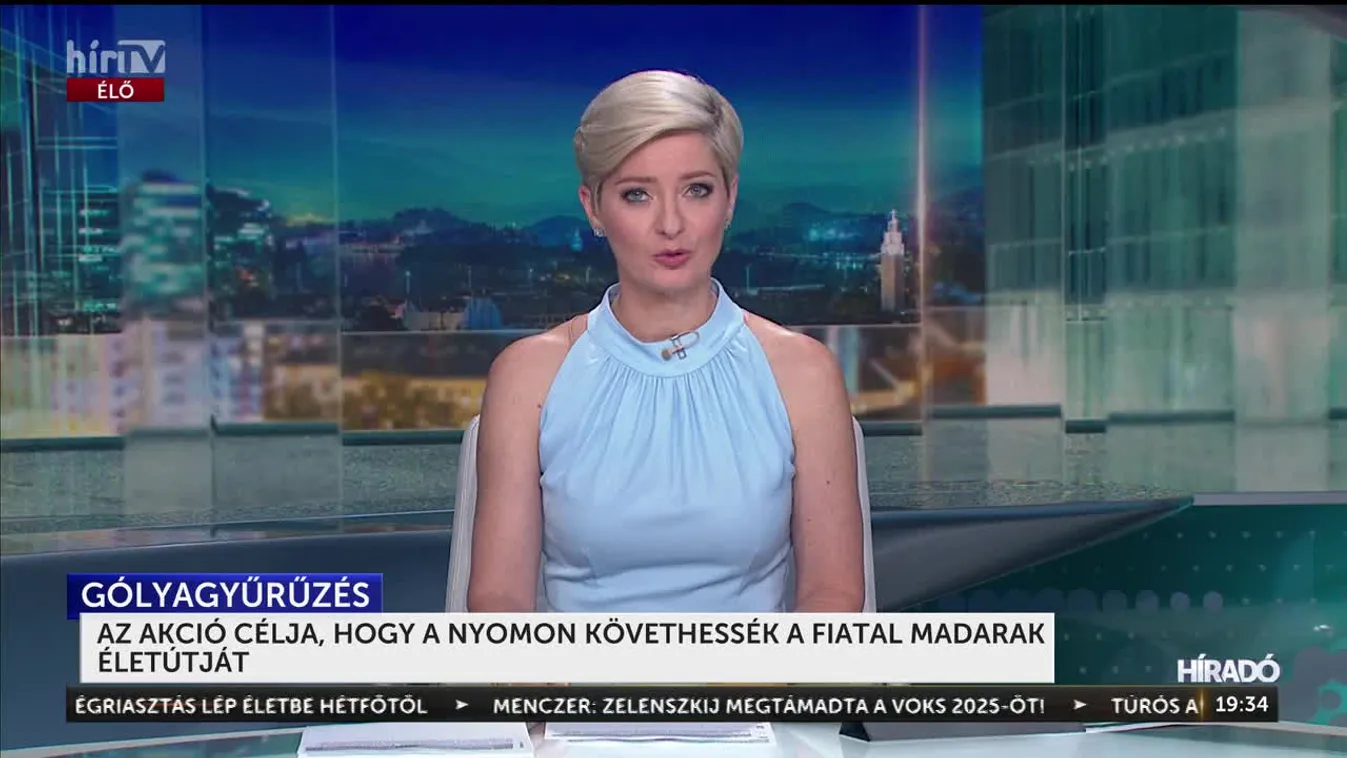 	Az akció célja, hogy a nyomon követhessék a fiatal madarak életútját