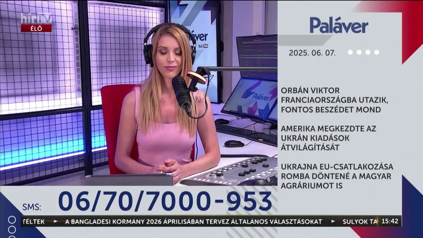 Paláver – Orbán Viktor Franciaországba utazik, fontos beszédet mond