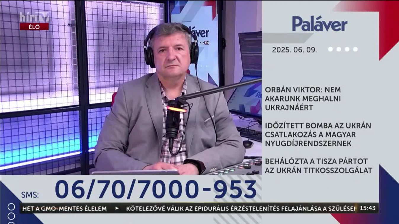 Paláver - Orbán Viktor: Nem akarunk meghalni Ukrajnáért
