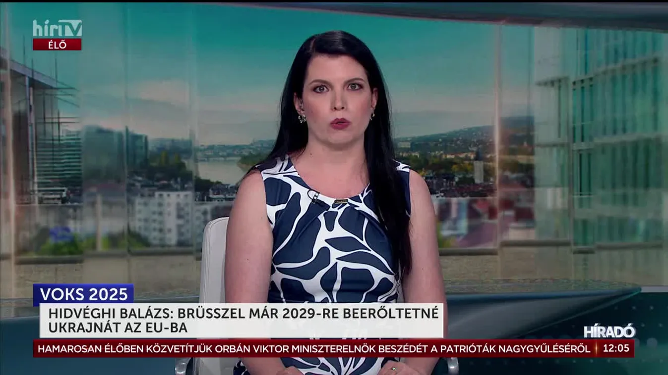 HIDVÉGHI BALÁZS: BRÜSSZEL MÁR 2029-RE BEERŐLTETNÉ UKRAJNÁT AZ EU-BA