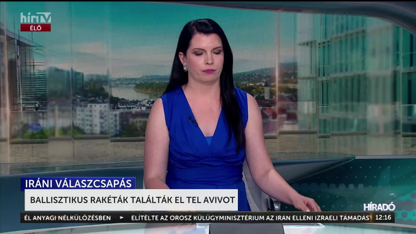 BALLISZTIKUS RAKÉTÁK TALÁLTÁK EL TEL AVIVOT