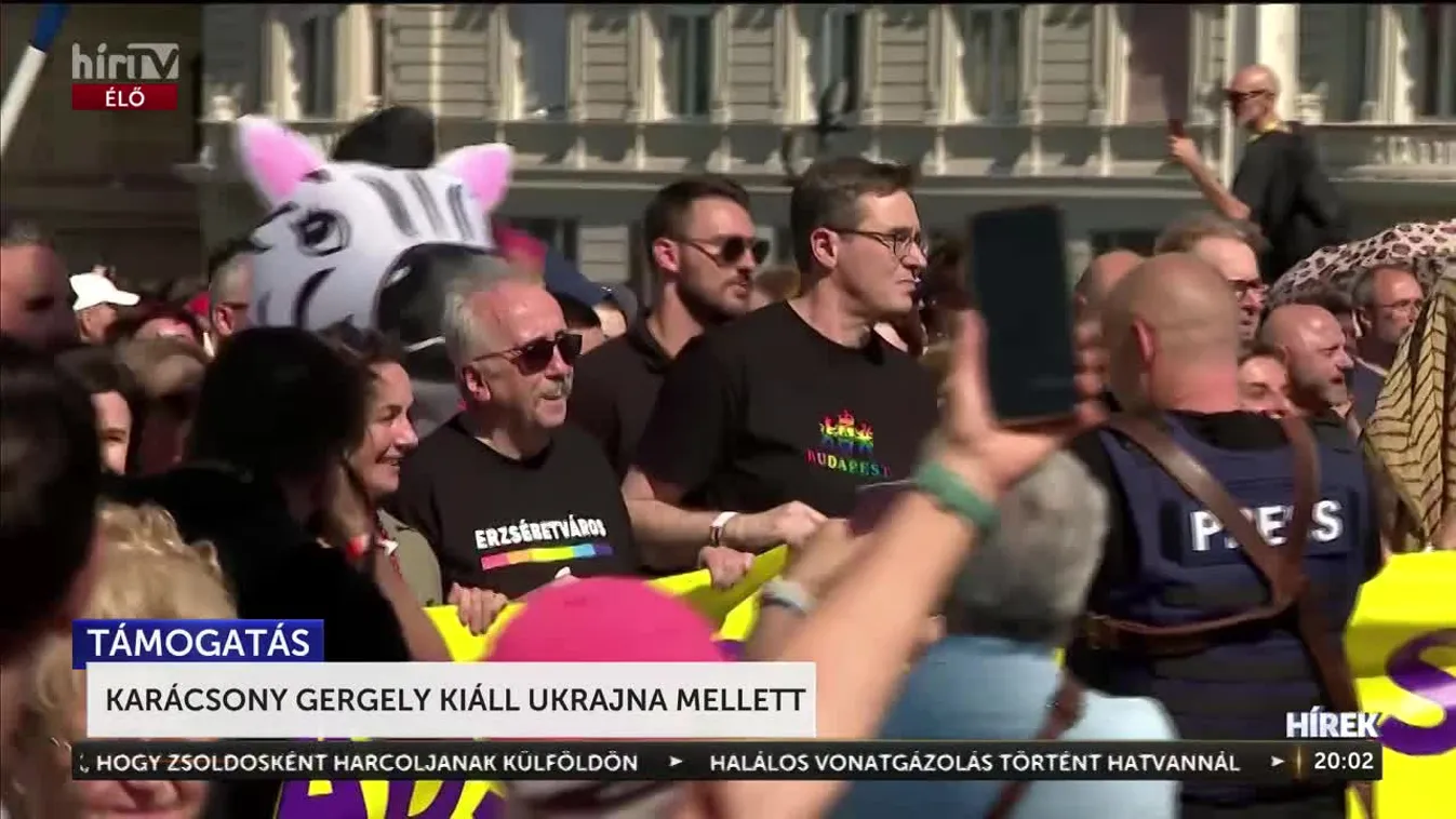 Karácsony Gergely kiáll Ukrajna mellett