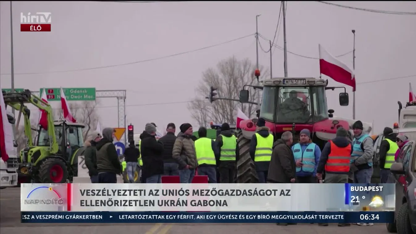 Veszélyezteti az uniós mezőgazdaságot az ellenőrizetlen ukrán gabona
