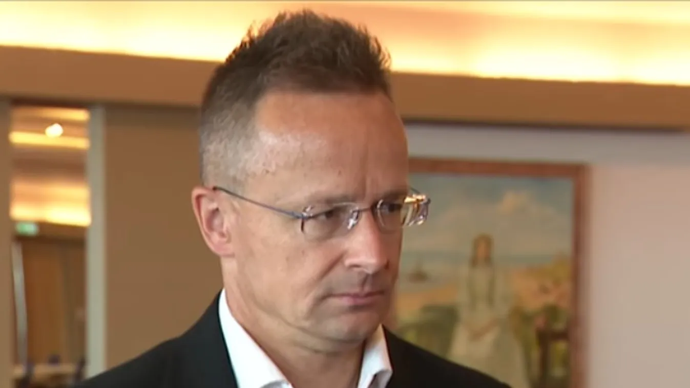 Szijjártó Péter: A mostani NATO-csúcs fő témája az volt, hogy miként fejlesszük a szövetség védelmét + videó