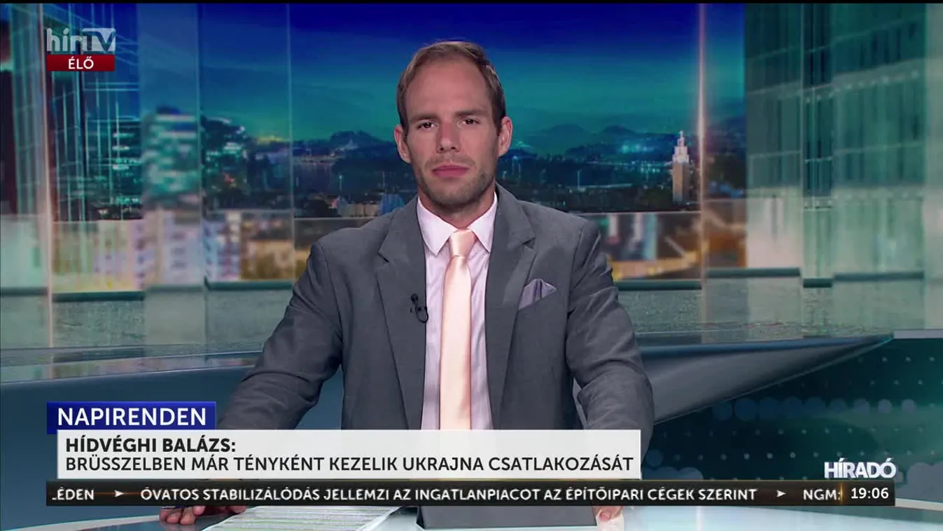 Hidvéghi Balázs: Brüsszelben már tényként kezelik Ukrajna csatlakozását