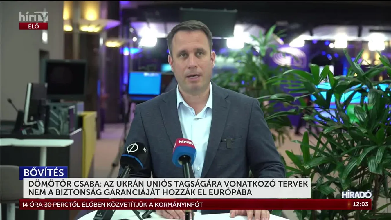 Dömötör Csaba: Ukrajna uniós tagsága nem a biztonság garanciáját hozza el Európa számára + videó