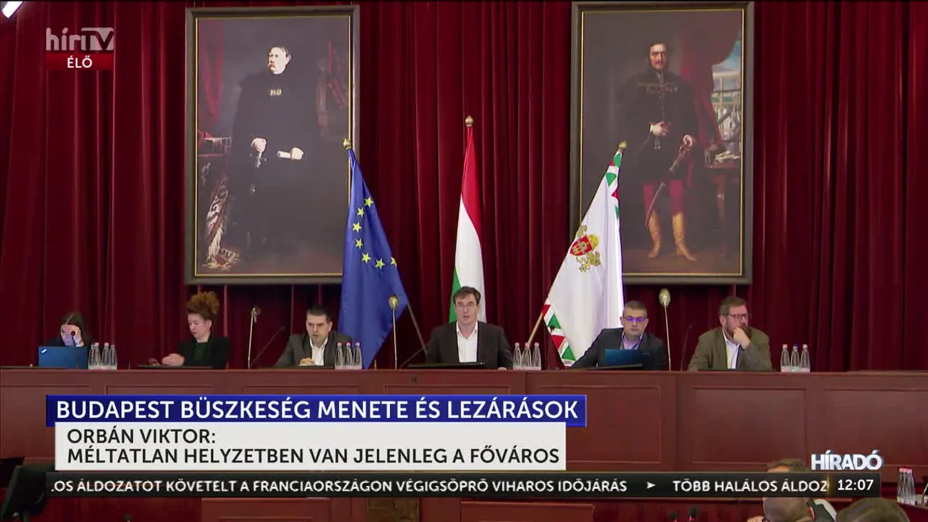 ORBÁN VIKTOR: MÉLTATLAN HELYZETBEN VAN JELENLEG A FŐVÁROS