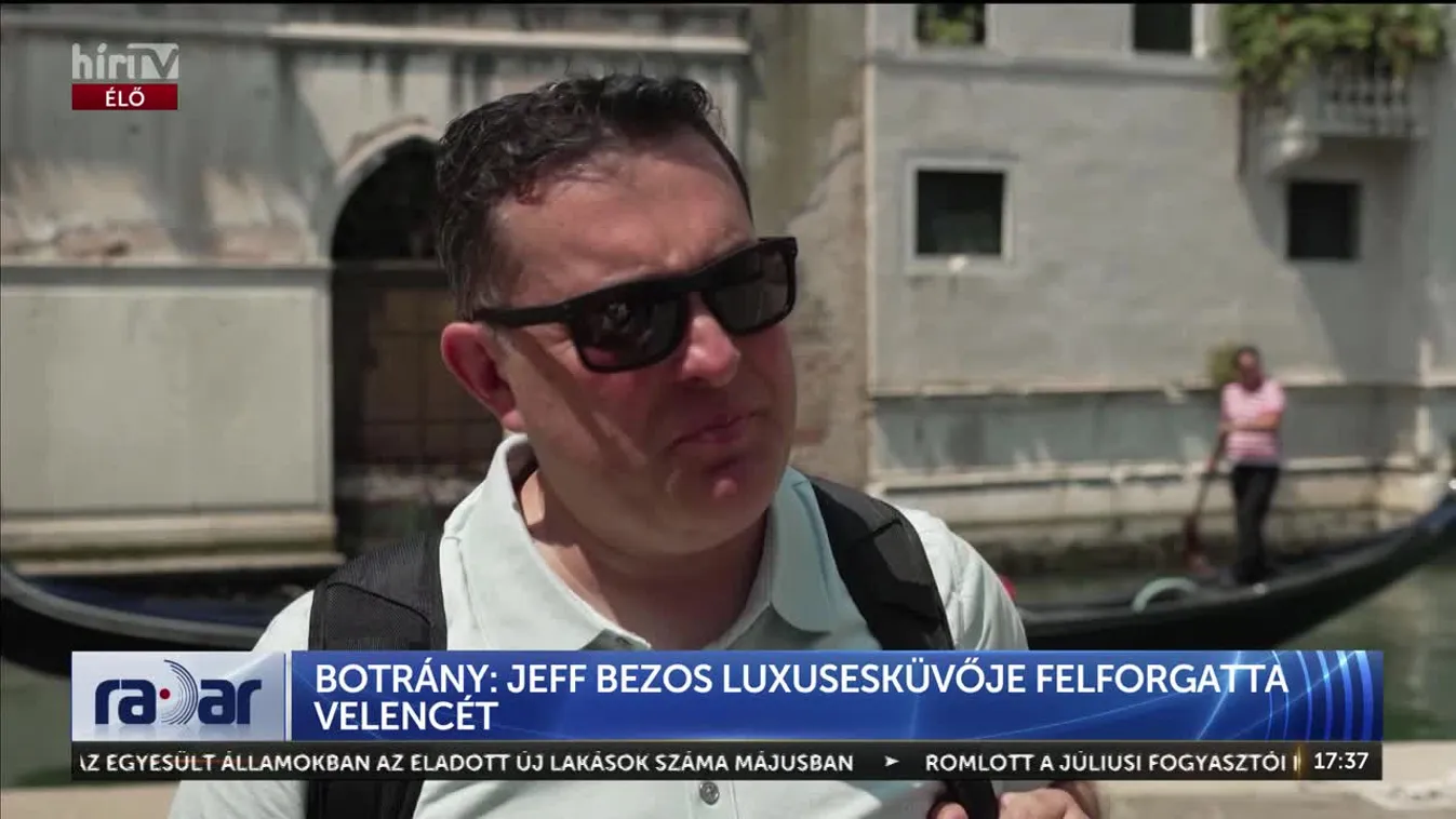 Radar - Jeff Bezos, az Amazon alapítója és párja, Lauren Sanchez esküvője felforgatta Velencét + videó