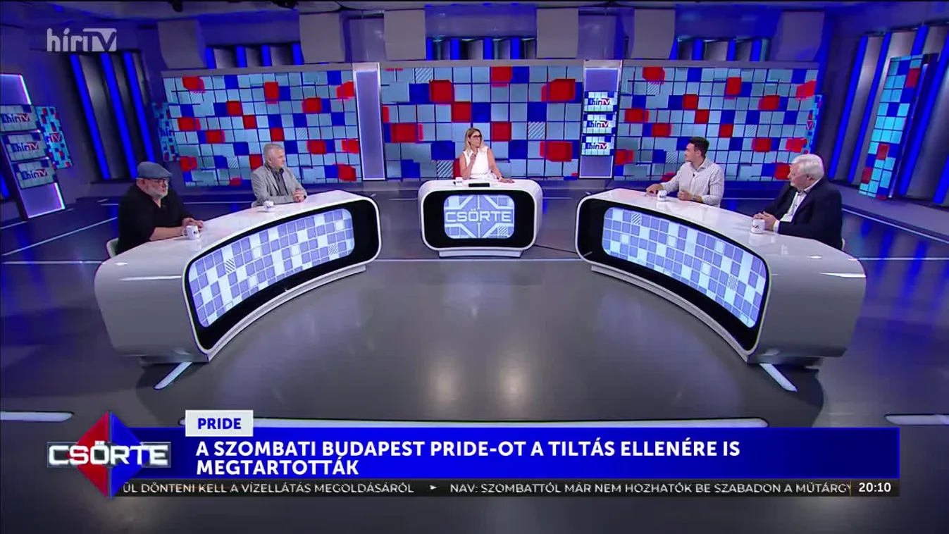 Csörte - Heves vita a műsorban: a kormánypárt és ellenzék összecsap a pride felvonulás miatt + videó