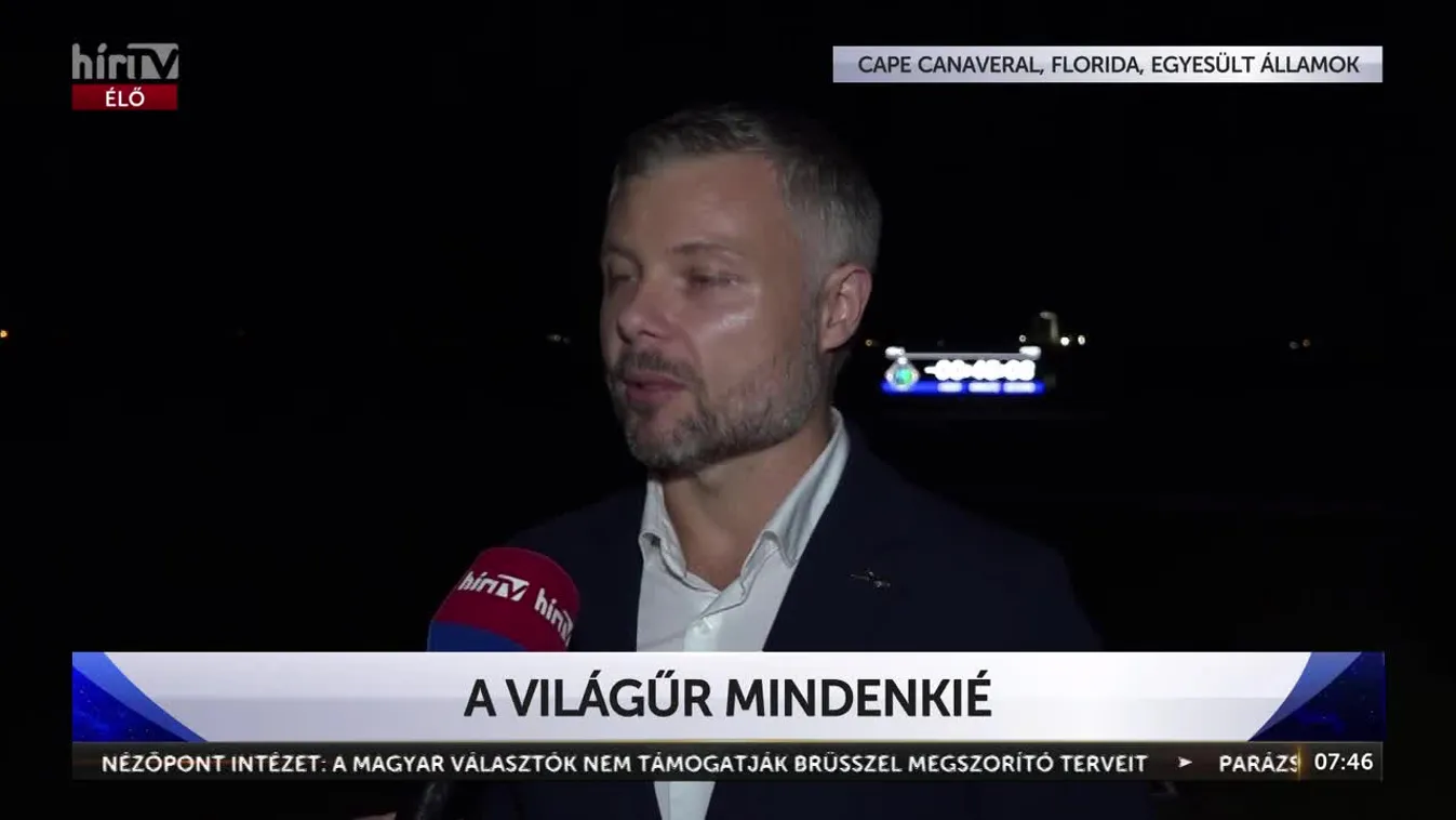 Indul az Axiom 4 űrmisszió - interjú Dr. Schlégl Ádám korábbi űrhajósjelölttel